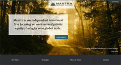 Desktop Screenshot of mantrainvest.com